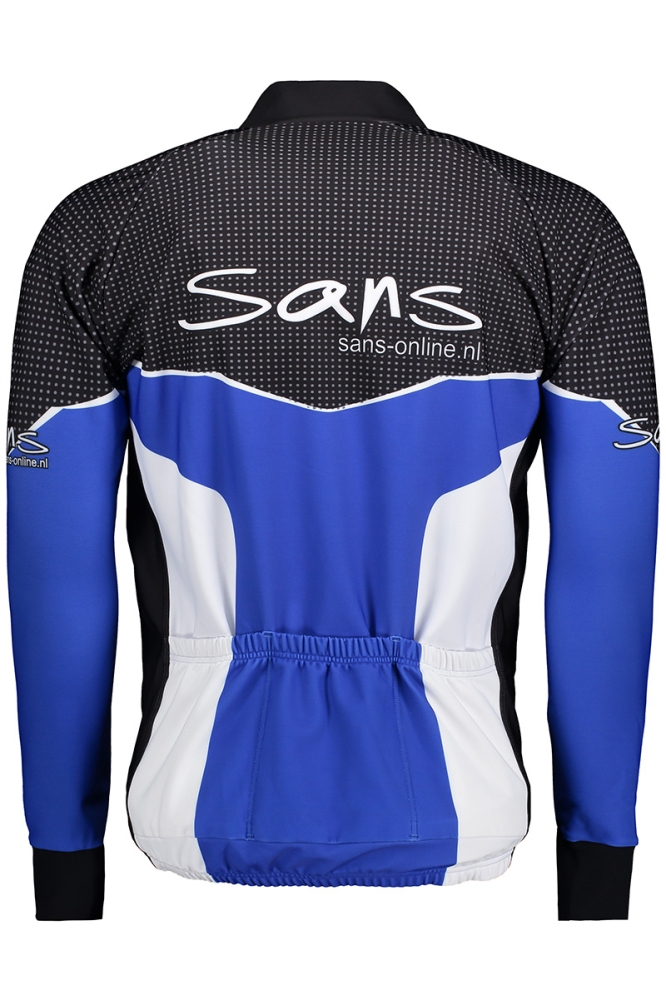 51368 TRUI LM BODYFIT BLAUW WIT